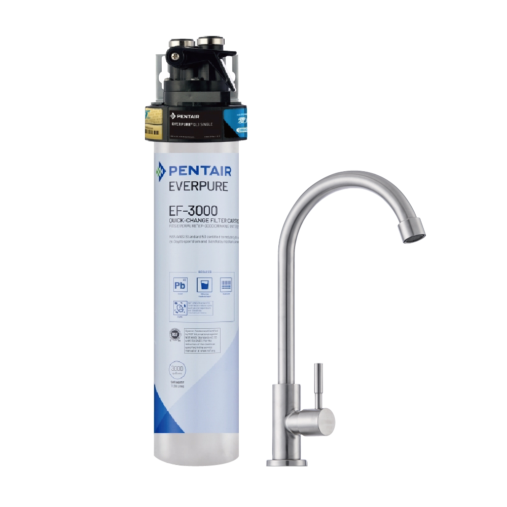 礦物型過濾｜PURVIVE EF3000 廚下型淨水器【愛惠浦】【奢華款】