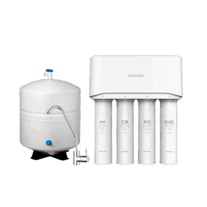 帶桶式RO逆滲透｜P0121 標準型RO淨水器【櫻花】【經典款】