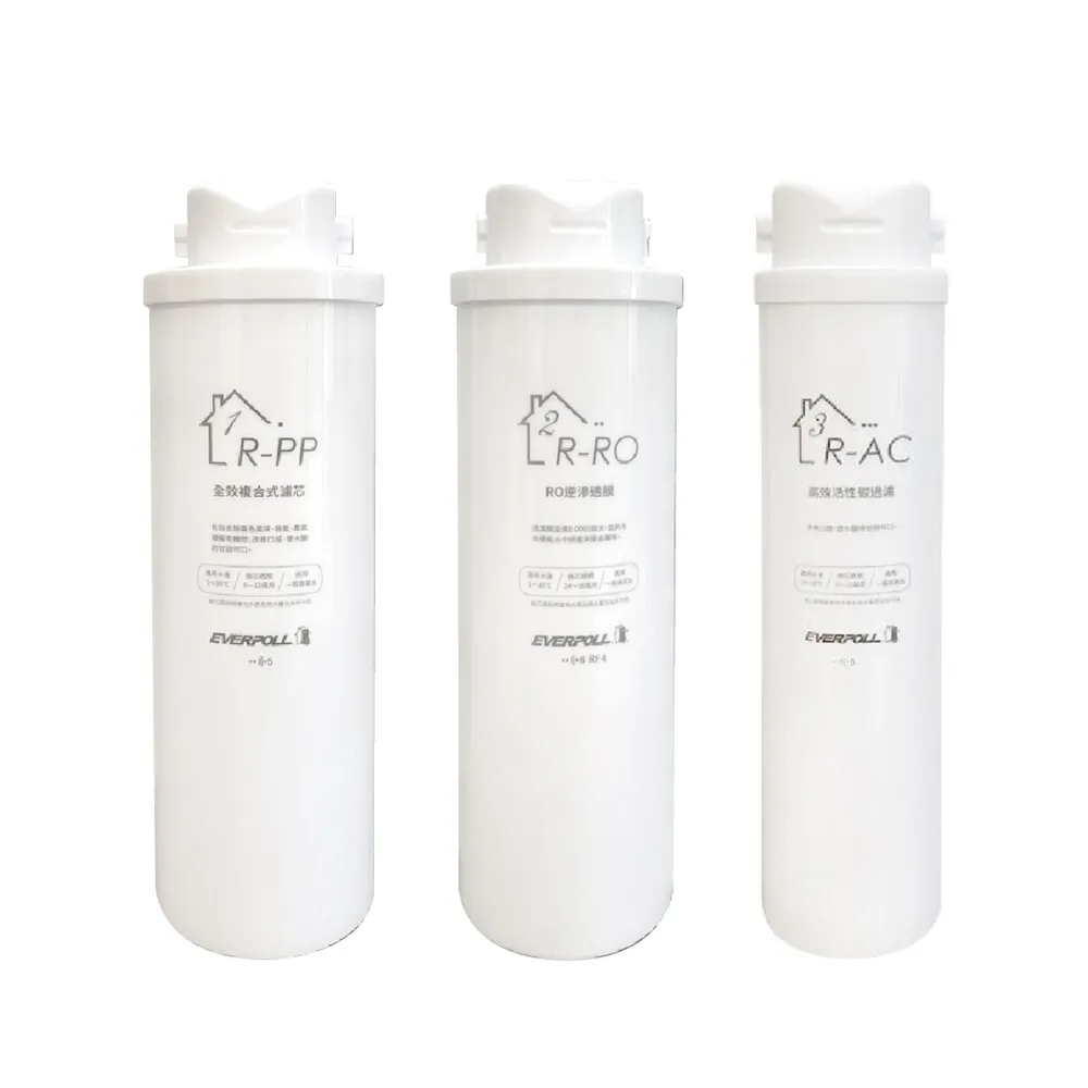 替換濾心｜R-PP / R-RO / R-AC直出RO逆滲透淨水器【愛科濾淨】【適用RO-600】