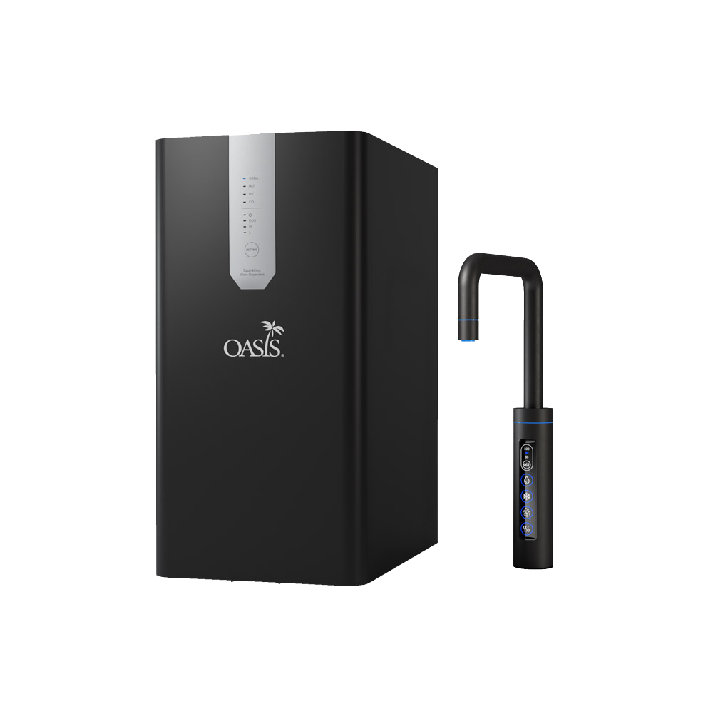 廚下三溫觸控氣泡飲機｜LUXES-F1ZZ-401 櫥下極奢UVC飲水機【OASIS】【奢華款】