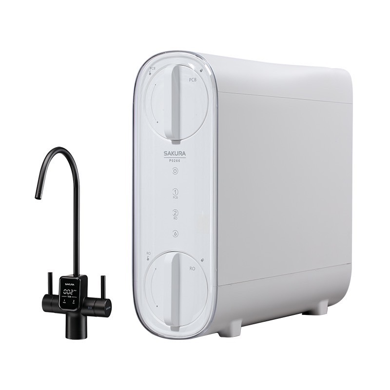 直輸式RO逆滲透｜ P0266 雙效RO淨水器(800G)(電子觸控龍頭) 【櫻花】【旗艦款】