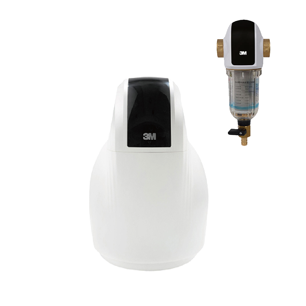 全戶除垢軟水｜SFT-100 全戶式軟水系統(適合1-3人家庭用)【3M】【旗艦款】*贈反洗式淨水系統