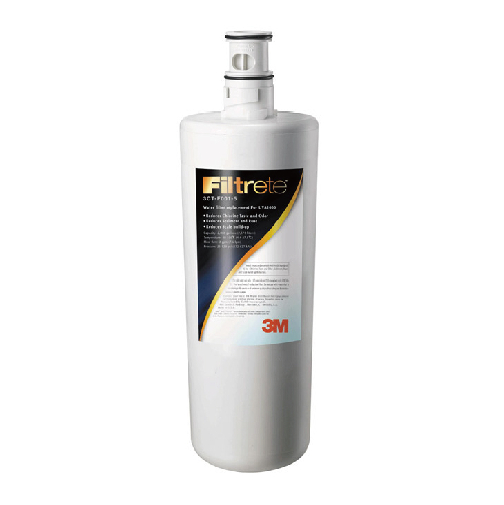 替換濾心｜3CT-F001-5 紫外線殺菌淨水器【3M】【適用UVA1000】
