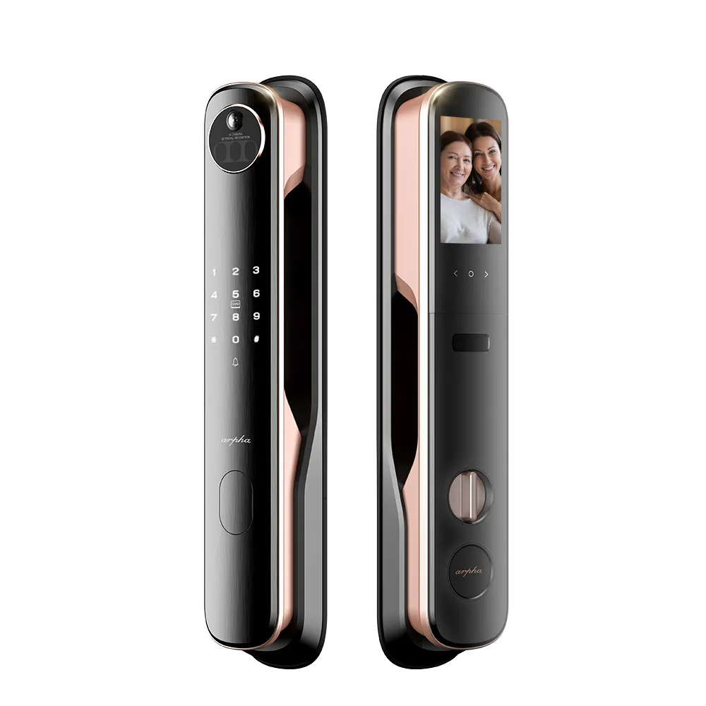 智能電子鎖｜M1 ULTRA 3D人臉辨識靜音智慧電子鎖【Arpha】