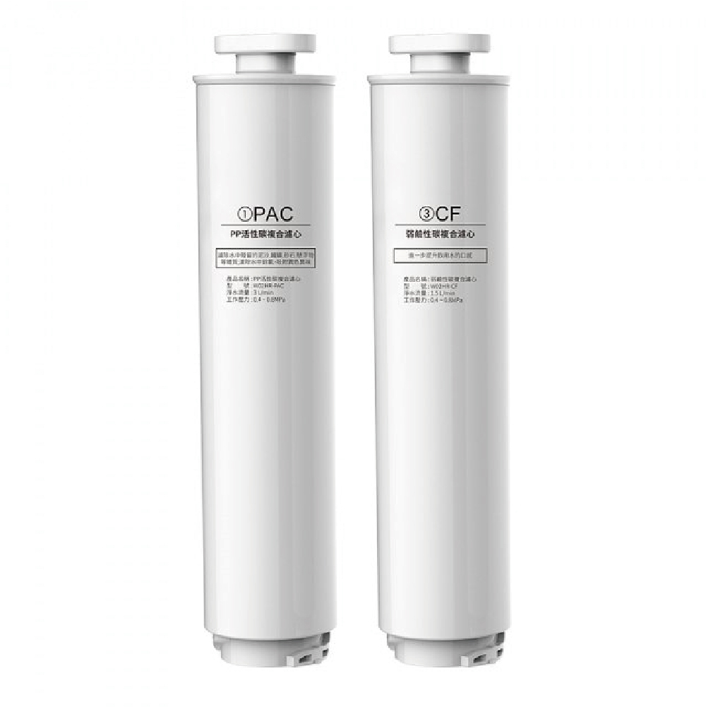 替換濾心｜PAC+CF / RO濾心【GPLUS】【適用GP-W02HR+/GP-W03CR】