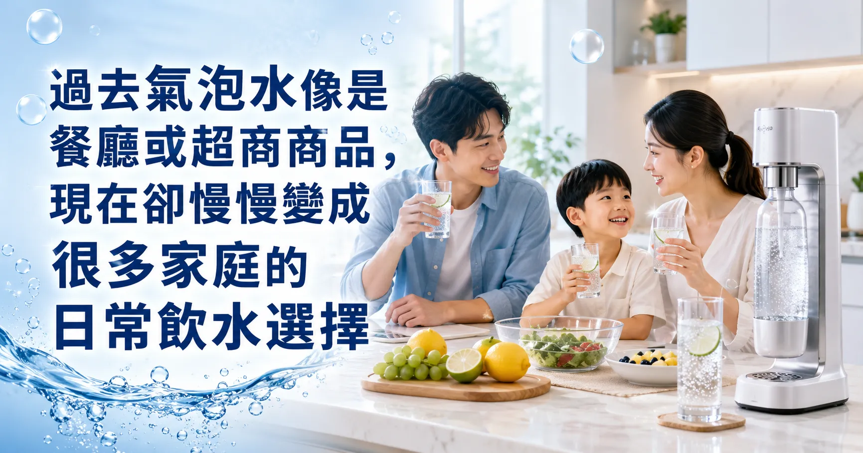 氣泡水機不是只有「有氣」而已！越來越多人開始在家自己打氣泡水的原因是什麼？-1