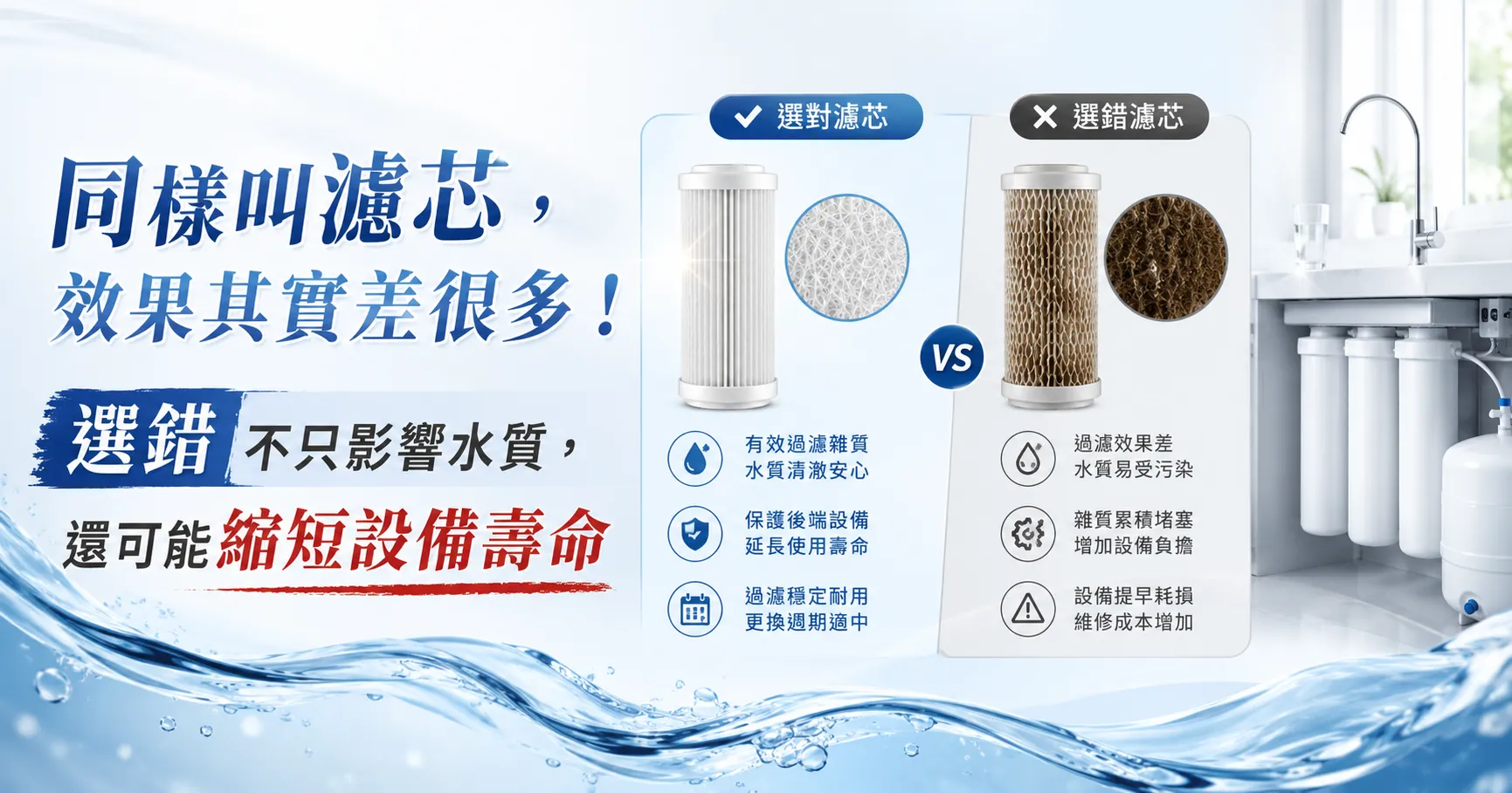 濾芯怎麼選才不會白花錢?材質、孔徑、濾效差異完整解析-1